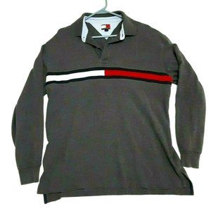 Vintage Tommy Hilfiger Mens Pullover Shirt L/G